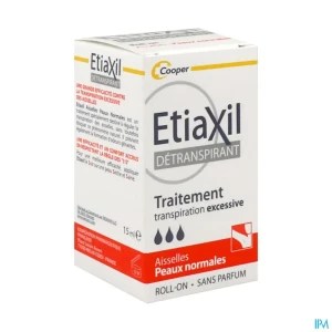 Cooper etiaxil detranspirant aisselles peaux normales roll on 15ml | Aesiel