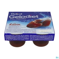 Gelodiet eau gelifiee raisin 120g x4 | Aesiel