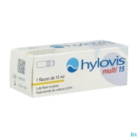 Hylovis multi solution ophtalmique lubrifiant 15ml | Aesiel