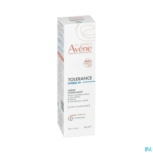 Eau thermale avene tolerance hydra 10 crème hydratant 40ml | Aesiel