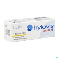 Hylovis multi solution ophtalmique lubrifiant 15ml | Aesiel