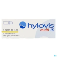 Hylovis multi solution ophtalmique lubrifiant 15ml | Aesiel