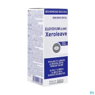 Elgydium clinic xeroleave spray buccal lubrifiant pour bouche seche dispositif medical 70ml | Aesiel