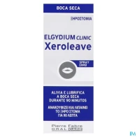 Elgydium clinic xeroleave spray buccal lubrifiant pour bouche seche dispositif medical 70ml | Aesiel