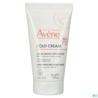 Eau thermale avene cold cream mains concentree 50ml | Aesiel
