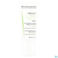 Bioderma sebium global cover soin purifiant intense 30ml | Aesiel