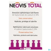 Neovis total emulsion ophtalmique unidose 4ml 30 | Aesiel