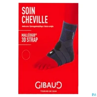 Gibaud malleogib 3d strap chevillere ligamentaire bleu t3 | Aesiel