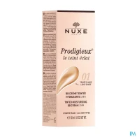 Nuxe prodigieux le teint eclat bb crème teintee hydratante 24h teinte claire tube 30ml | Aesiel