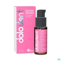 Laboratoires gilbert dolodent solution gingivale 27g | Aesiel