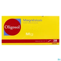 Oligosol magnesium solution buvable ampoule 2ml 28 | Aesiel