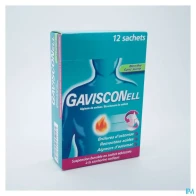 Gavisconell menthe sans sucre susp buvable sachet 12 | Aesiel