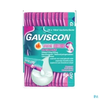 Gaviscon suspension buvable sachet 10ml 24 | Aesiel