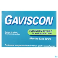 Gaviscon suspension buvable sachet 10ml 24 | Aesiel