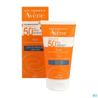 Eau thermale avene solaire fluide spf50+ 50ml | Aesiel