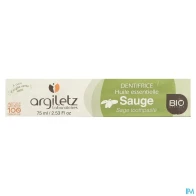 Argiletz dentifrice argile sauge bio 75ml | Aesiel