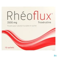 Rheoflux 3500mg poudre pour solution buvable sachet 10 | Aesiel