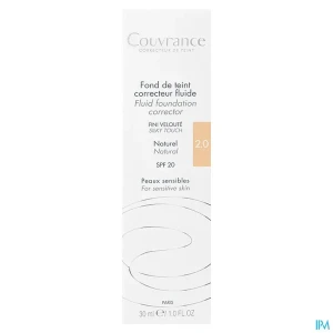 Avene couvrance fdt correct. fluide 2 naturel 30ml | Aesiel