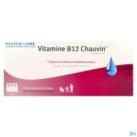 Vitamine b12 chauvin 0mg2/0ml4 collyre unidose 10 | Aesiel