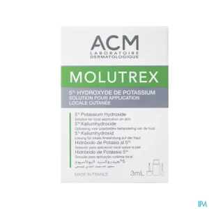 Molutrex 5% sol cutane fl 3ml | Aesiel