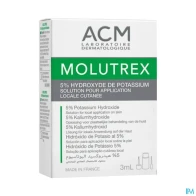 Molutrex 5% sol cutane fl 3ml | Aesiel
