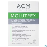 Molutrex 5% sol cutane fl 3ml | Aesiel