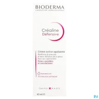Bioderma crealine defensive crème active apaisante 40ml | Aesiel