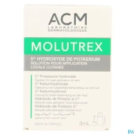Molutrex 5% sol cutane fl 3ml | Aesiel
