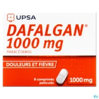 Dafalgan 1000mg comprime 8 | Aesiel