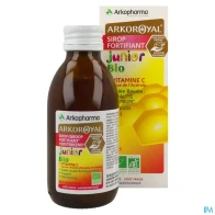 Arkopharma arkoroyal sirop fortifiant junior bio fraise 140ml | Aesiel
