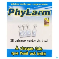 Phylarm solution irrigation unidose 2ml 28 | Aesiel