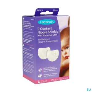 Lansinoh bout seins t1 2 + etui protection | Aesiel