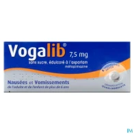 Vogalib 7mg5 sans sucre lyophilisat oral 8 | Aesiel