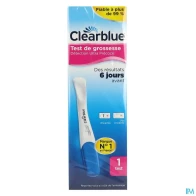 Clearblue test de grossesse detection ultra precoce visuel x1 | Aesiel