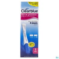 Clearblue test de grossesse detection ultra precoce visuel x1 | Aesiel