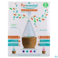 Puressentiel diffuseur a nebulisation en bois naturel i conic | Aesiel
