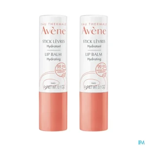 Eau thermale avene stick levres hydratant 4g x2 | Aesiel