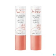Eau thermale avene stick levres hydratant 4g x2 | Aesiel