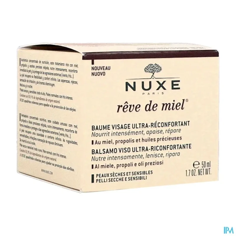 Nuxe reve de miel baume visge ultra reconf. 50ml | Aesiel Nuxe reve de miel baume visge ultra reconf. 50ml | Aesiel