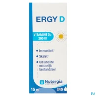 Nutergia ergy d solution buvable 15ml | Aesiel