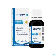 Nutergia ergy d solution buvable 15ml | Aesiel