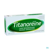 Titanoreine suppositoire 12 | Aesiel