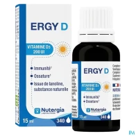 Nutergia ergy d solution buvable 15ml | Aesiel