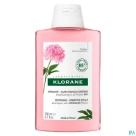 Klorane shampooing apaisant anti-irritant pivoine bio 200ml | Aesiel