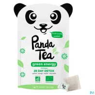 Panda tea green energy detox bio infusette 28 | Aesiel