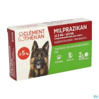 Clement thekan milprazikan 12mg5/125mg chien comprime 2 | Aesiel
