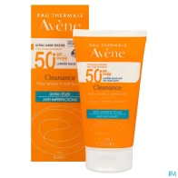 Eau thermale avene cleanance solaire spf50+ 50ml | Aesiel