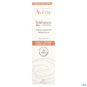 Eau thermale avene tolerance control crème apaisante restauratrice 40ml | Aesiel