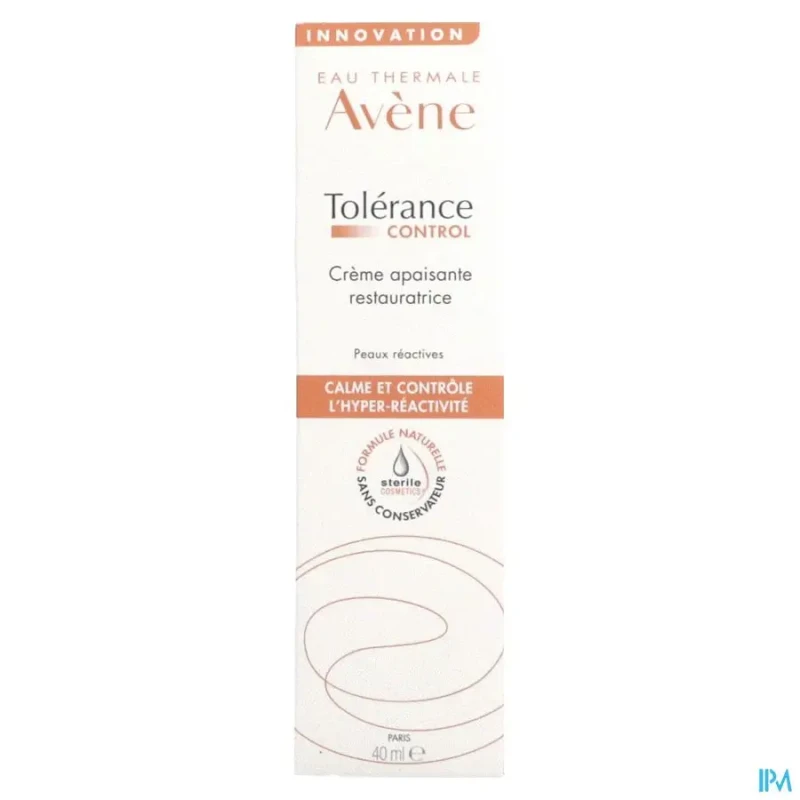 Eau thermale avene tolerance control crème apaisante restauratrice 40ml | Aesiel Eau thermale avene tolerance control crème apaisante restauratrice 40ml | Aesiel