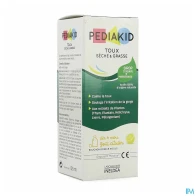 Pediakid toux seche grasse sol buv 125ml | Aesiel